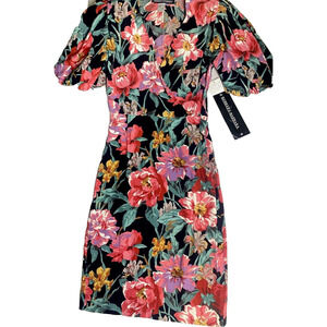 Vintage NEW WITH TAGS Dress Womens Size 10 USA Made Floral Feminine Office Party